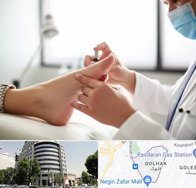 متخصص زخم دیابت در قلهک 