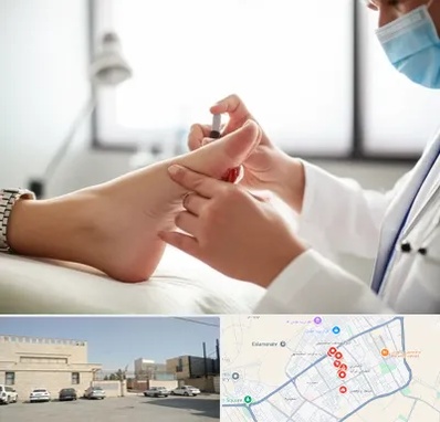 متخصص زخم دیابت در نواب اسلامشهر 