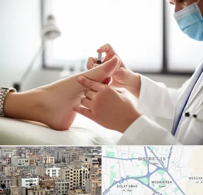 متخصص زخم دیابت در جنوب شرق تهران