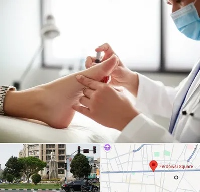 متخصص زخم دیابت در میدان فردوسی تهران