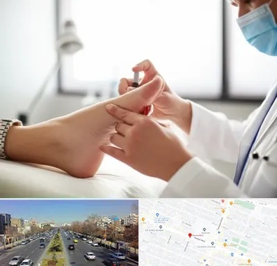 متخصص زخم دیابت در بلوار معلم مشهد 