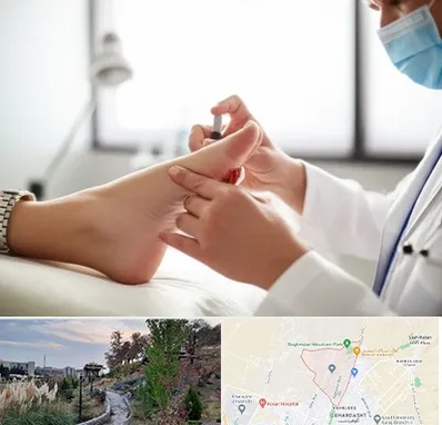 متخصص زخم دیابت در باغستان کرج 