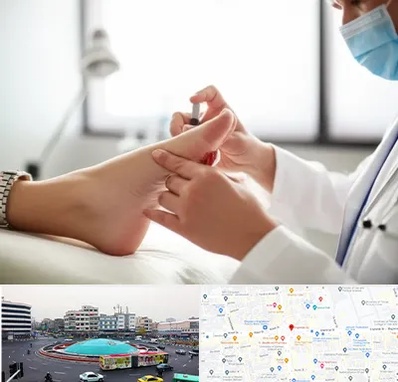 متخصص زخم دیابت در میدان انقلاب