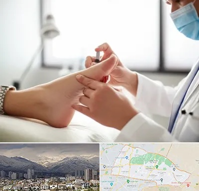 متخصص زخم دیابت در منطقه 4 تهران