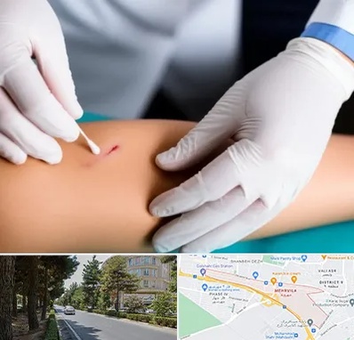 متخصص زخم عفونی در مهرویلا کرج 