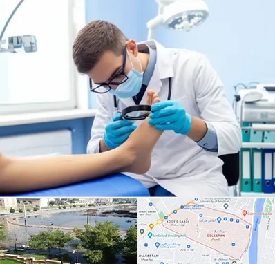 درمان زخم پای دیابتی در گلستان اهواز 