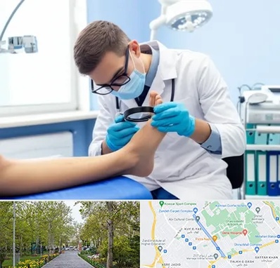 درمان زخم پای دیابتی در قدوسی غربی شیراز 