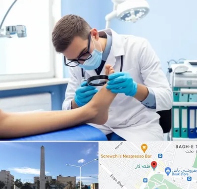 درمان زخم پای دیابتی در فلکه گاز شیراز 