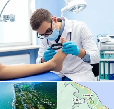 درمان زخم پای دیابتی در رامسر