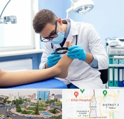 درمان زخم پای دیابتی در ونک 