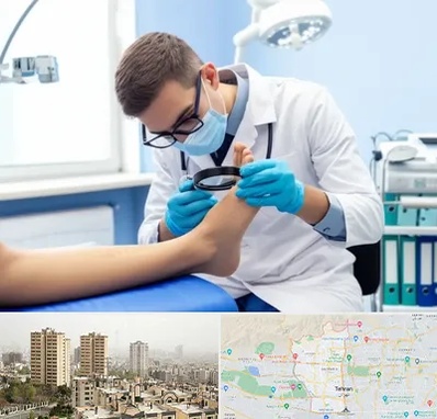 درمان زخم پای دیابتی در منطقه 5 تهران 