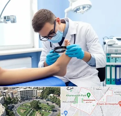 درمان زخم پای دیابتی در جهانشهر کرج 