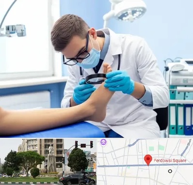 درمان زخم پای دیابتی در میدان فردوسی تهران