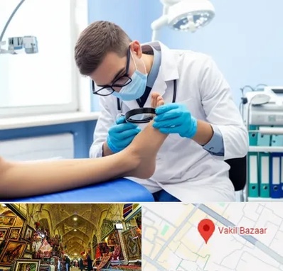 درمان زخم پای دیابتی در بازار وکیل شیراز