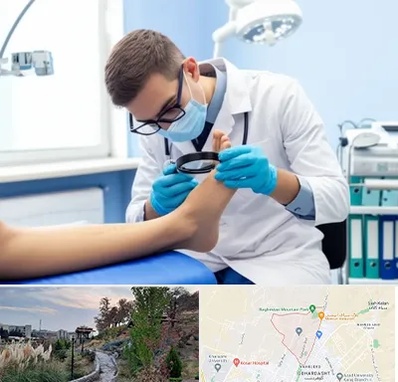 درمان زخم پای دیابتی در باغستان کرج 