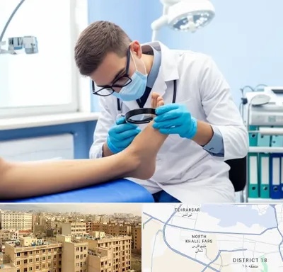 درمان زخم پای دیابتی در جنوب غرب تهران