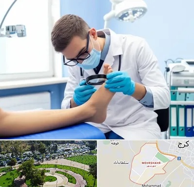 درمان زخم پای دیابتی در مهرشهر کرج 
