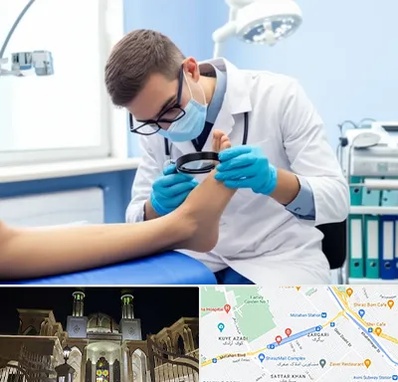 درمان زخم پای دیابتی در زرگری شیراز 