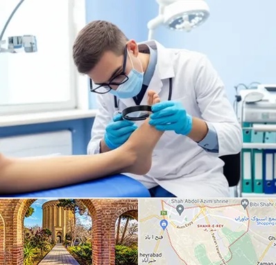 درمان زخم پای دیابتی در شهر ری