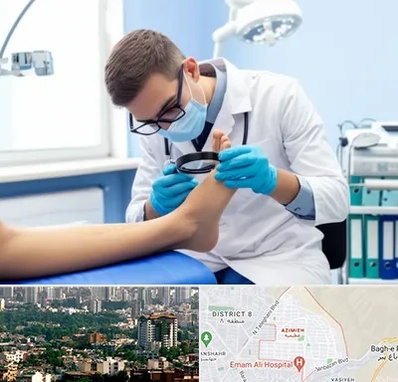 درمان زخم پای دیابتی در عظیمیه کرج 