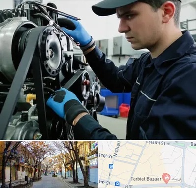 لوازم یدکی ماشین سنگین در تربیت تبریز 