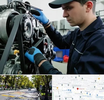 لوازم یدکی ماشین سنگین در میرداماد 