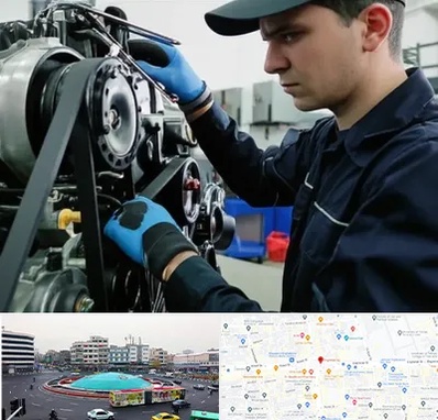 لوازم یدکی ماشین سنگین در میدان انقلاب 