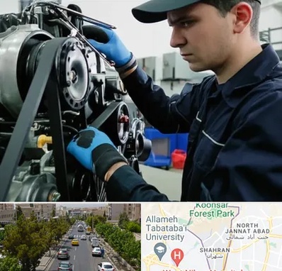 لوازم یدکی ماشین سنگین در شهران 