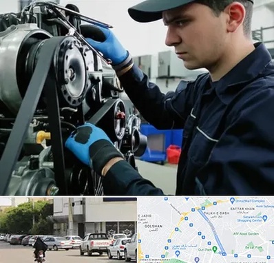 لوازم یدکی ماشین سنگین در قدوسی شرقی شیراز 