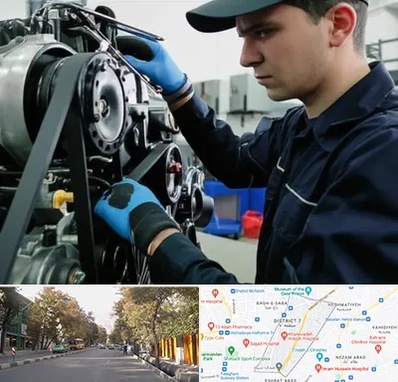 لوازم یدکی ماشین سنگین در شریعتی 