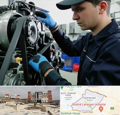 لوازم یدکی ماشین سنگین در حکیمیه 