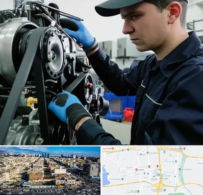 لوازم یدکی ماشین سنگین در شهرک راه آهن 