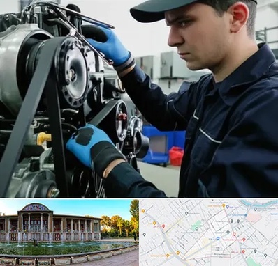 لوازم یدکی ماشین سنگین در عفیف آباد شیراز 