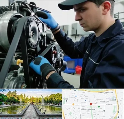 لوازم یدکی ماشین سنگین در سرسبز 