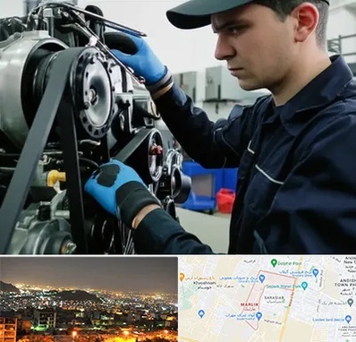 لوازم یدکی ماشین سنگین در مارلیک کرج 