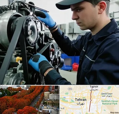 لوازم یدکی ماشین سنگین در ولیعصر 