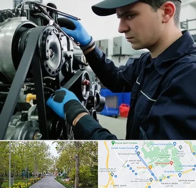 لوازم یدکی ماشین سنگین در قدوسی غربی شیراز 