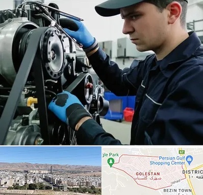 لوازم یدکی ماشین سنگین در شهرک گلستان شیراز 