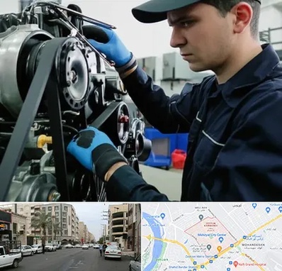 لوازم یدکی ماشین سنگین در زیتون کارمندی اهواز 