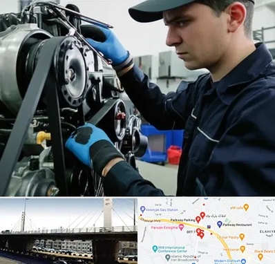 لوازم یدکی ماشین سنگین در پارک وی 