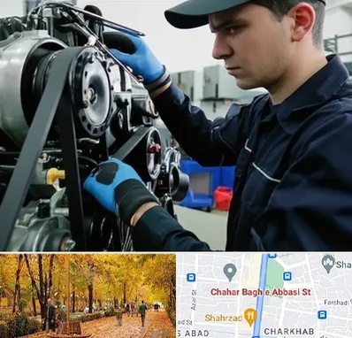 لوازم یدکی ماشین سنگین در چهارباغ اصفهان 