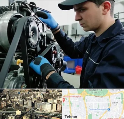 لوازم یدکی ماشین سنگین در مرزداران 