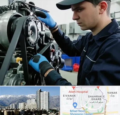 لوازم یدکی ماشین سنگین در شهرک غرب 