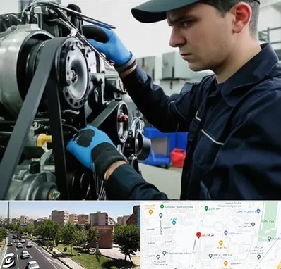 لوازم یدکی ماشین سنگین در شهرک آزمایش 