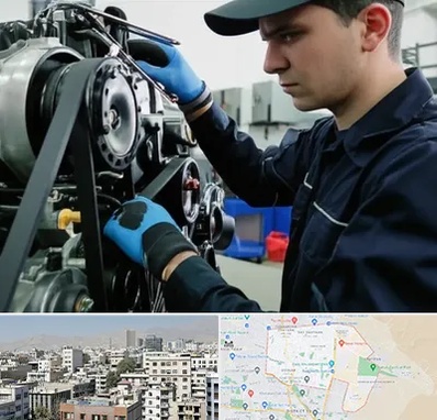 لوازم یدکی ماشین سنگین در منطقه 14 تهران 