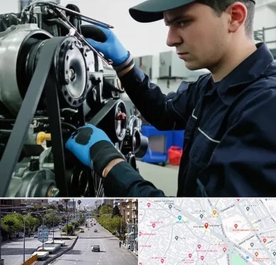 لوازم یدکی ماشین سنگین در خیابان زند شیراز 