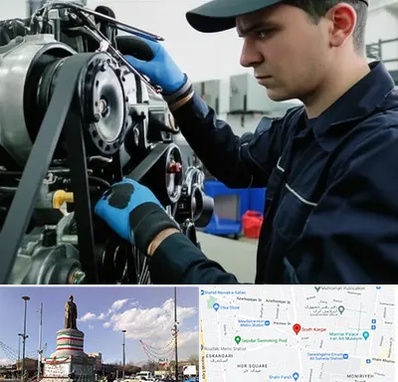 لوازم یدکی ماشین سنگین در کارگر جنوبی 