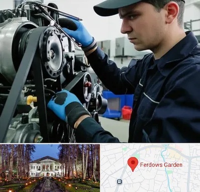 لوازم یدکی ماشین سنگین در باغ فردوس 