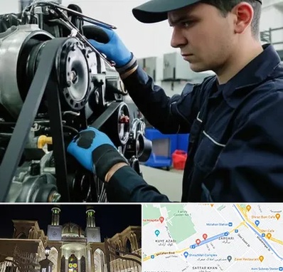 لوازم یدکی ماشین سنگین در زرگری شیراز 