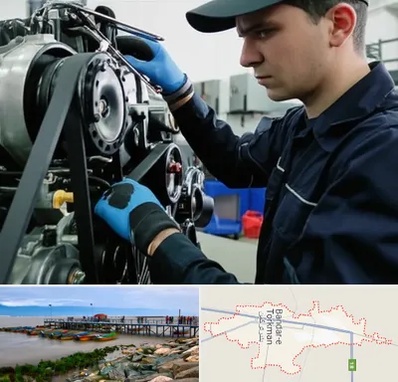 لوازم یدکی ماشین سنگین در بندر ترکمن